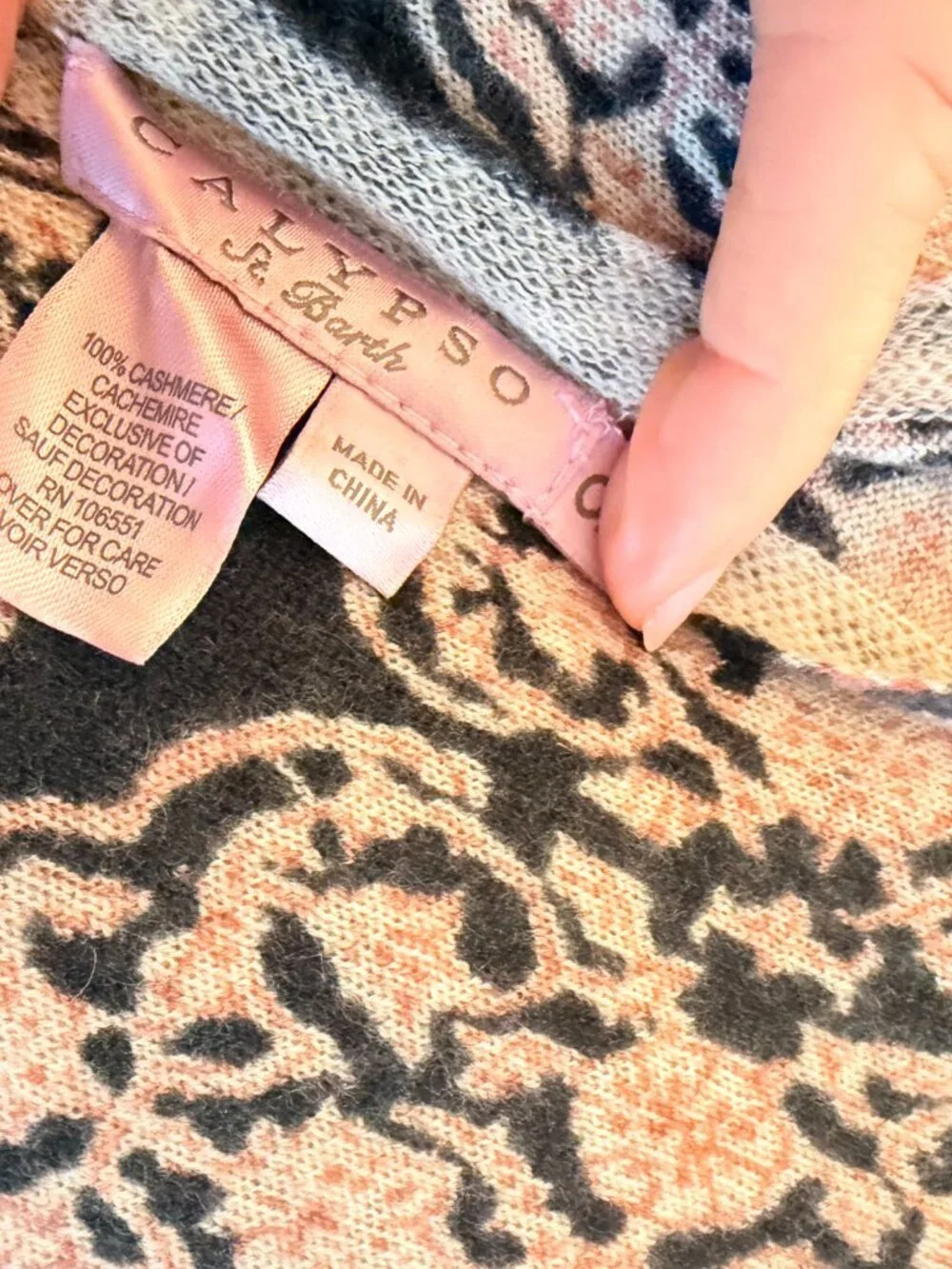CALYPSO ST. BARTH CASHMERE SCARF